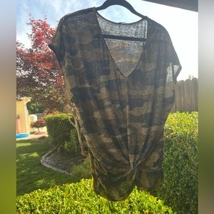 Lucky Brand Camo Shirt